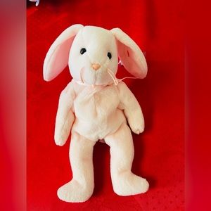 TY beanie babies HOPPITY tag wrong spelling original, surface , with pvc pallets